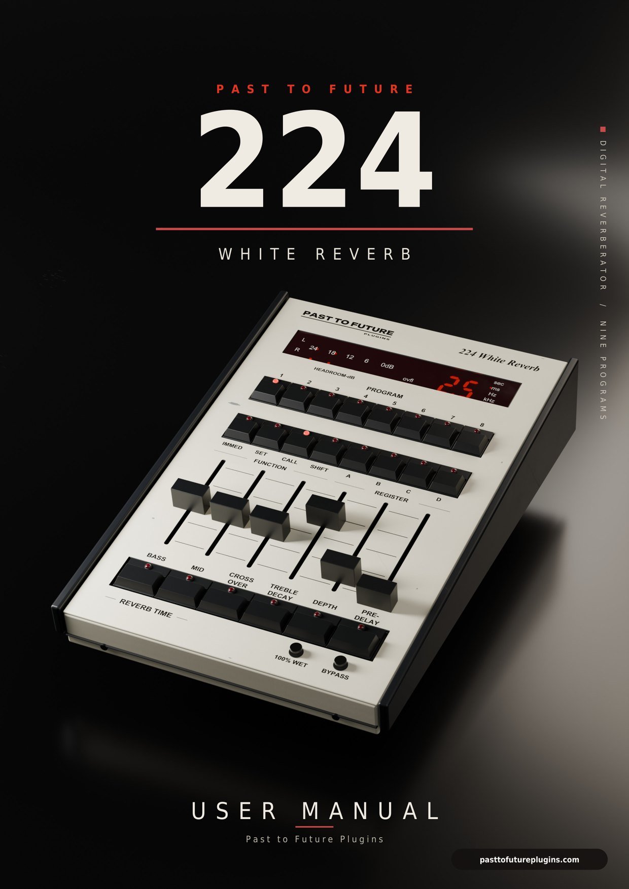 PTF 224 White Reverb user's manual, page 1
