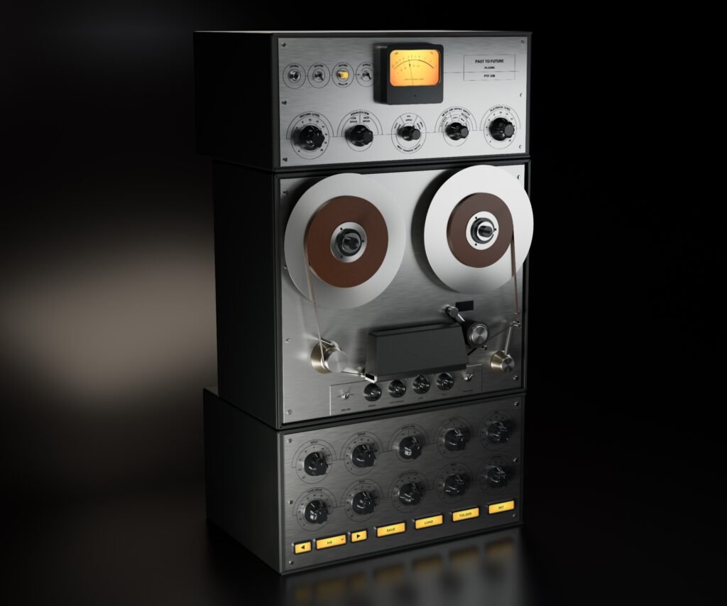 The 1950s studio recorder, rebuilt from its manual.