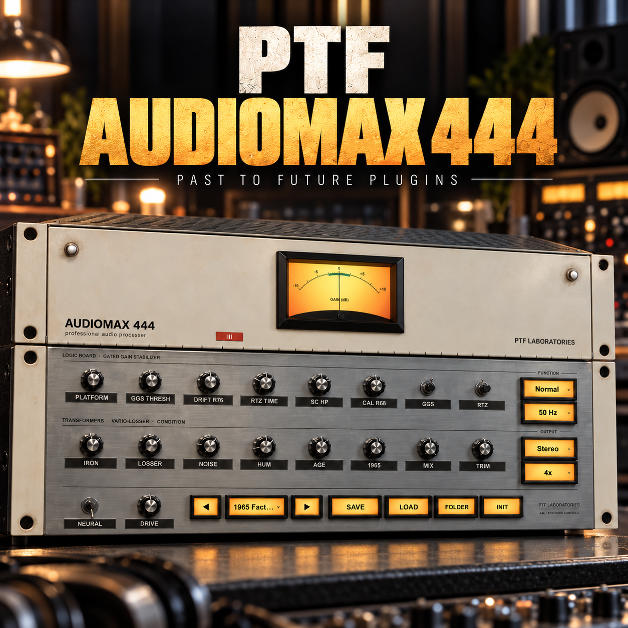 AUDIOMAX 444 TUBE COMPRESSOR