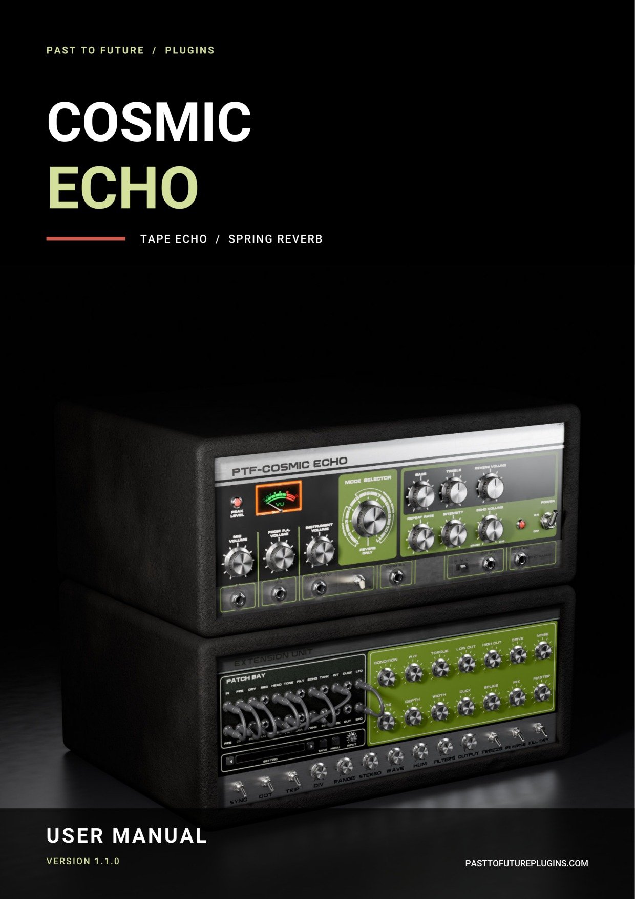 PTF Cosmic Echo user's manual, page 1